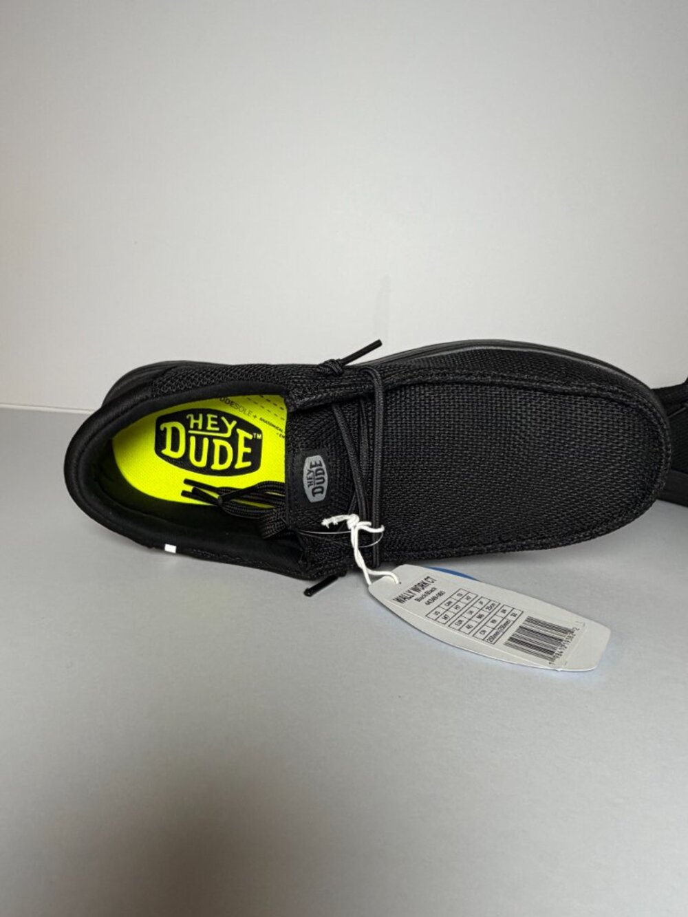 New Hey Dude Wally Work CT Shoe Sz 7